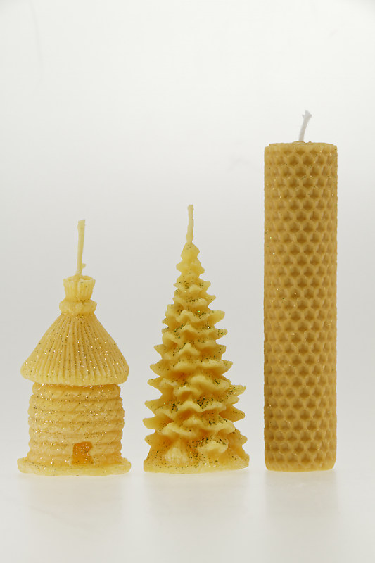 Svíčky z včelího vosku
